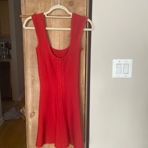 Bebe Red elastic dress